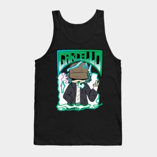 fnf garcello smoke graffiti art Tank Top